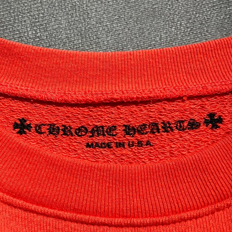 Chrome Hearts Matty Boy Orange Sweatshirt