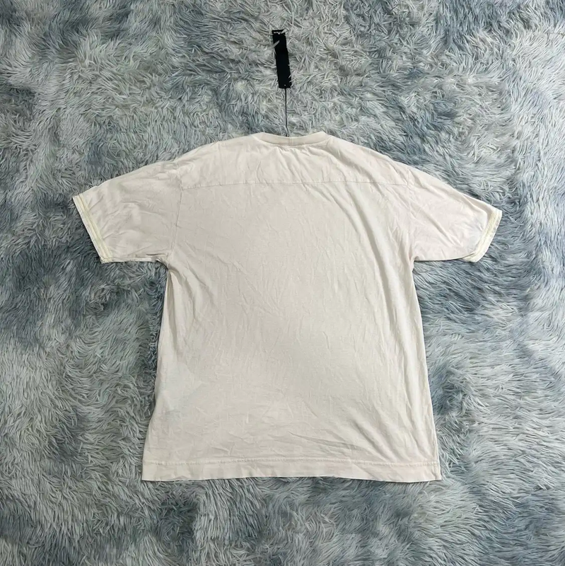 Stone Island White Cotton Men's T-Shirt 0089