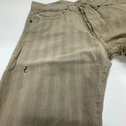 Diesel Casual Khaki Straight Pants 0079