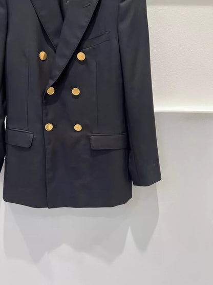 Celine Double Breasted Suit Jacket