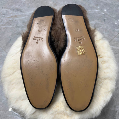 Gucci Stylish Casual Black Slipper with Embroidery 0079