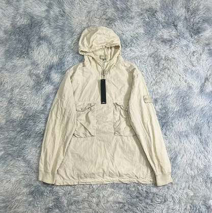 Stone Island Off-White Cotton Men's Jacket 0089