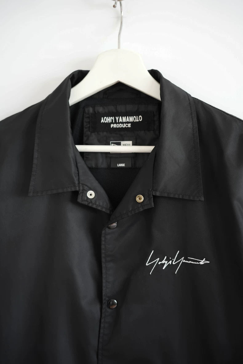 Yohji Yamamoto Coach Jacket with Skull Design