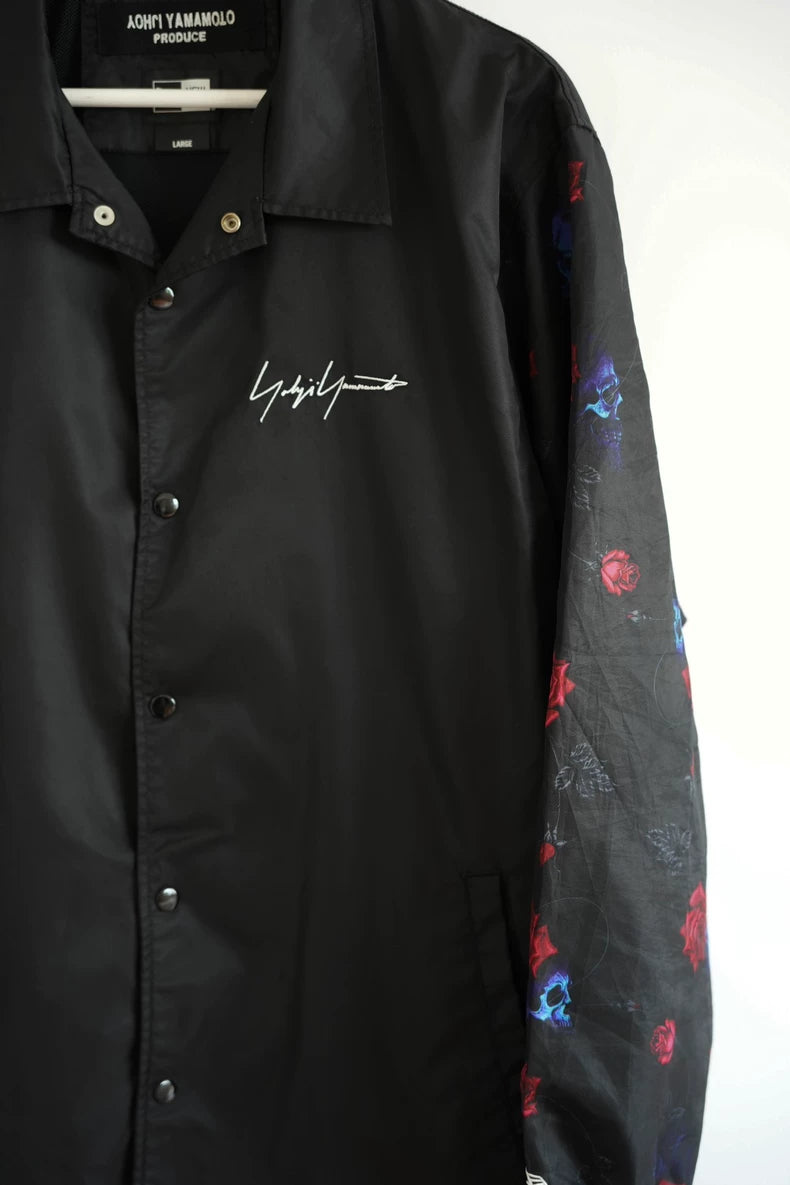 Yohji Yamamoto Coach Jacket with Skull Design