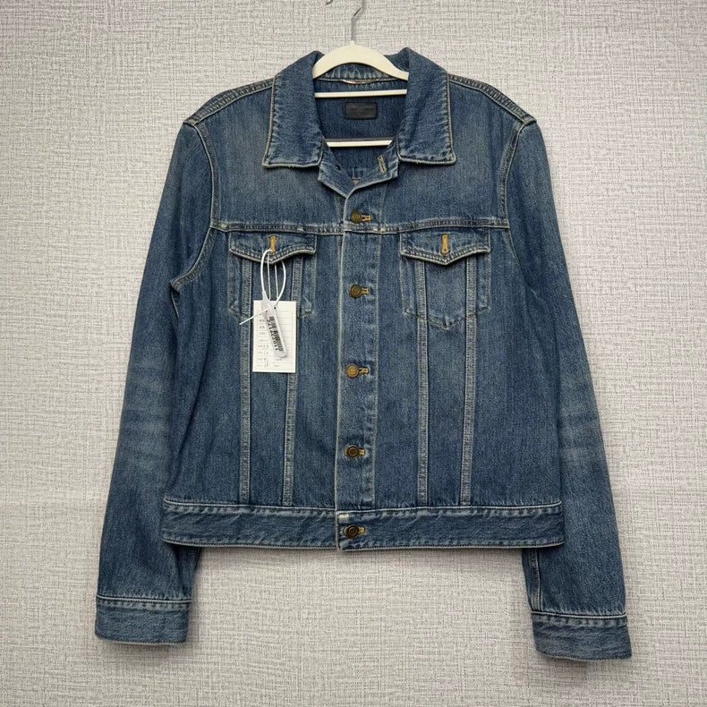 SLP Saint Laurent Blue Denim Jacket