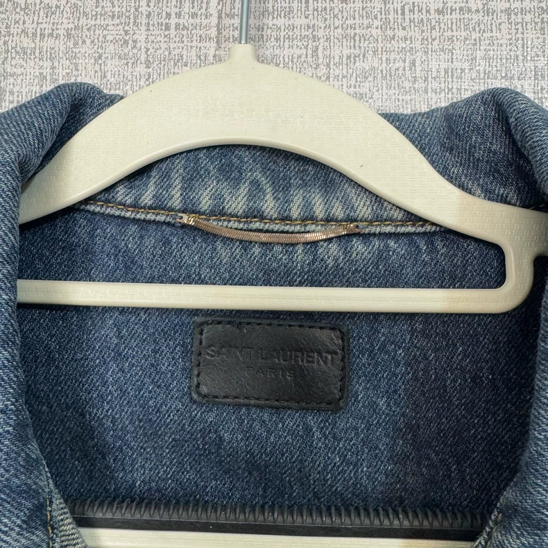 SLP Saint Laurent Blue Denim Jacket