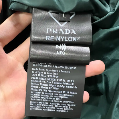 Prada Men's Green Lightweight Outer Jacket