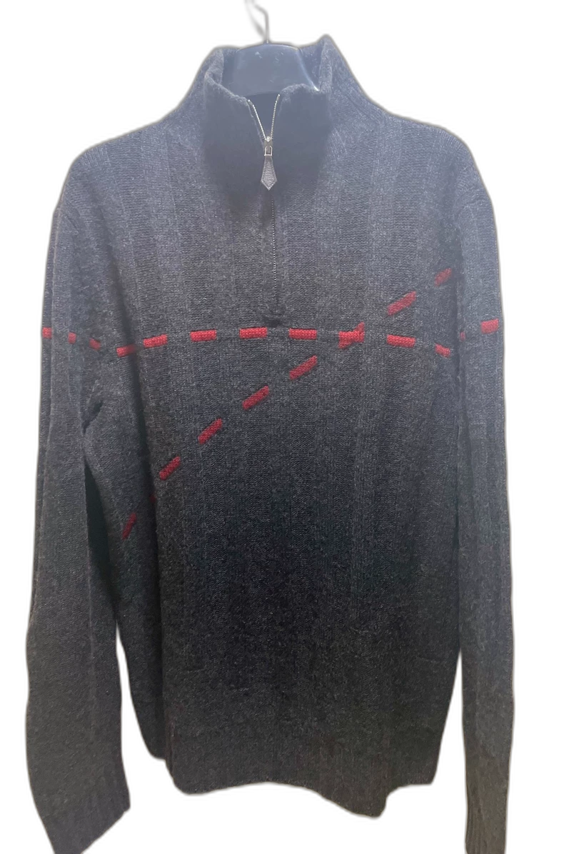 Elegant Hermes High-Neck Cashmere Sweater