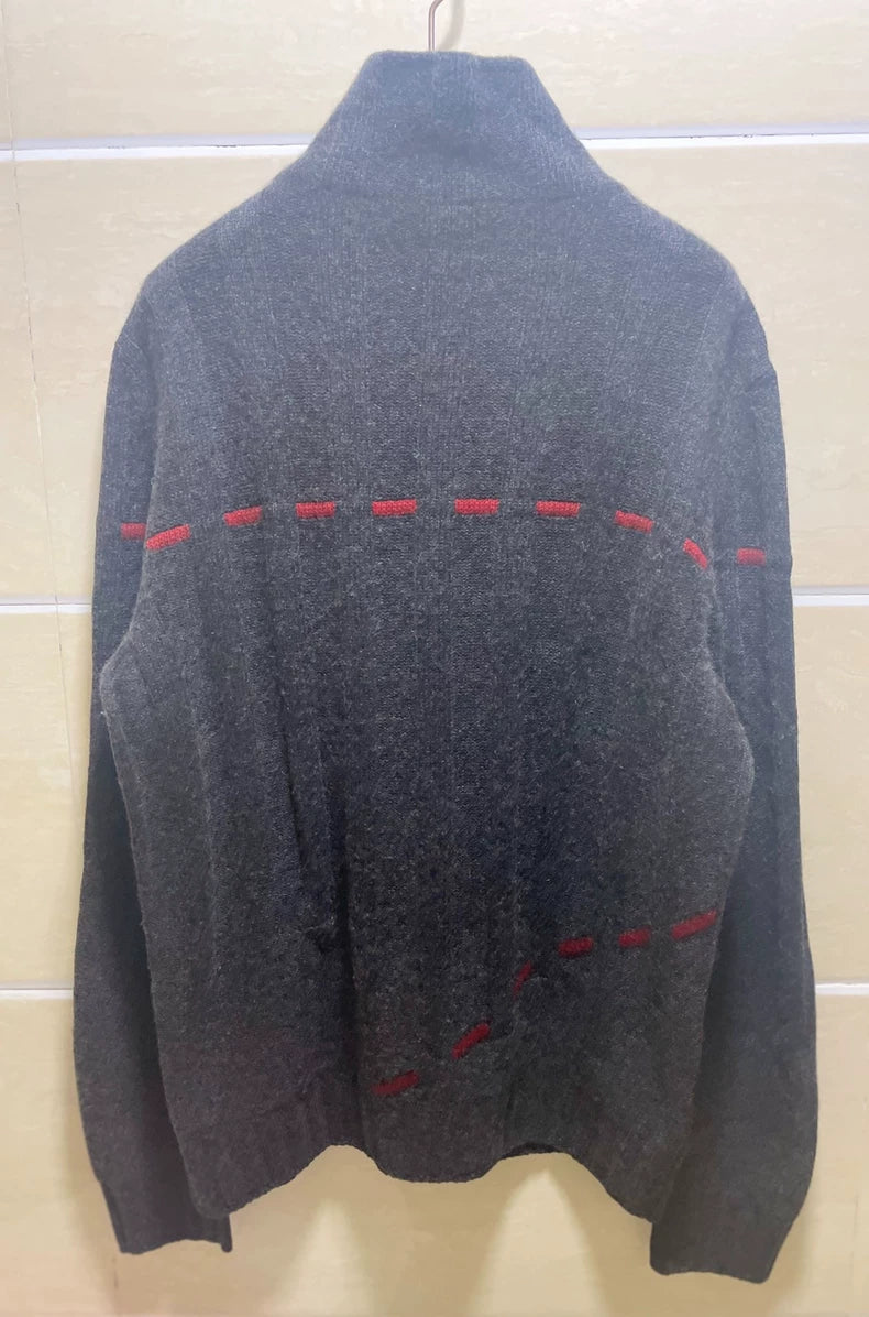 Elegant Hermes High-Neck Cashmere Sweater