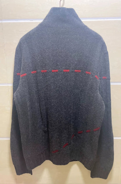 Elegant Hermes High-Neck Cashmere Sweater