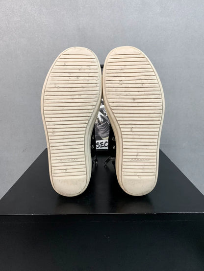 Rick Owens Classic High-Top Canvas Sneakers-yf