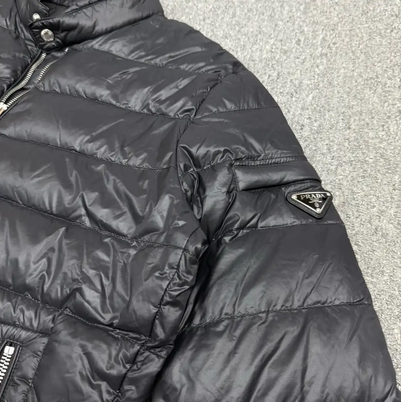 Prada Black XL Men's Down Jacket