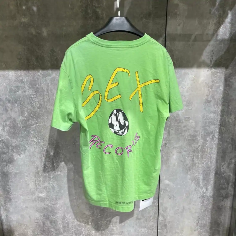 Chrome Hearts Men's Green Cotton T-Shirt 0089