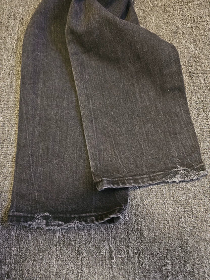 Saint Laurent D02 Black Denim Jeans-yf