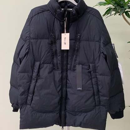 Stone Island Men's Black Down Jacket 0089