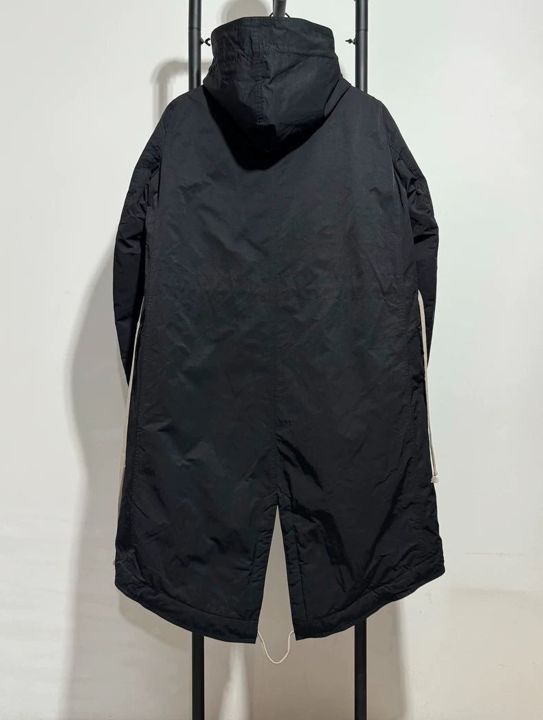 Rick Owens Tail Hem Cotton Jacket
