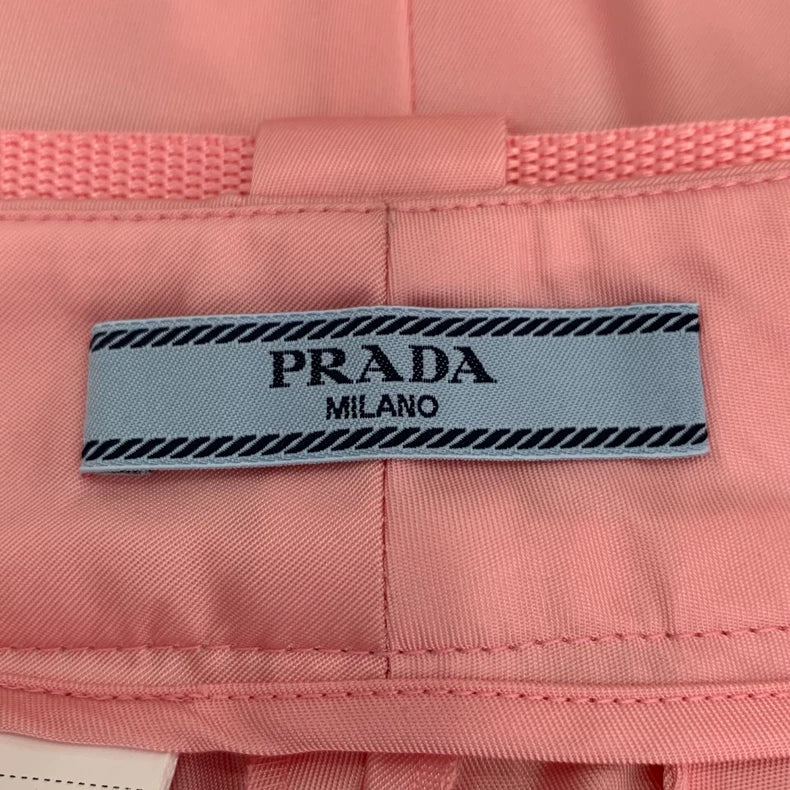 Prada Pink Fanny Pack Casual Shorts