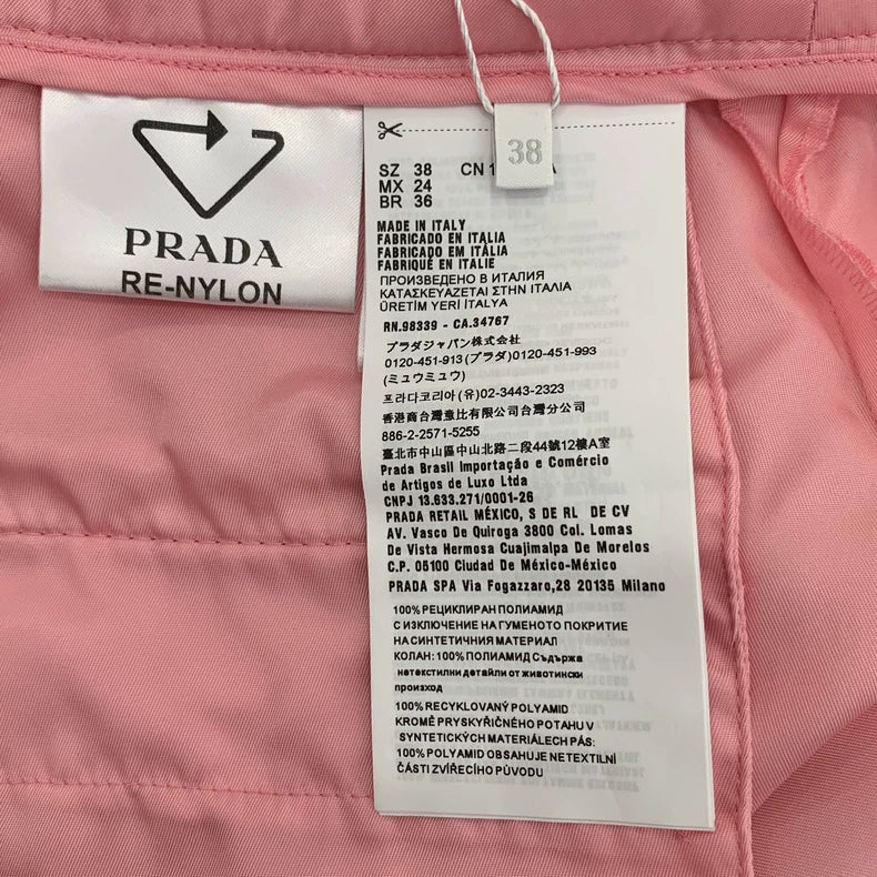 Prada Pink Fanny Pack Casual Shorts