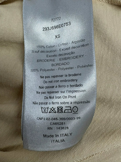 Dior Scenic Pattern Embroidered Logo T-shirt