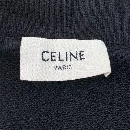 Celine Black Graphic Print Hoodie