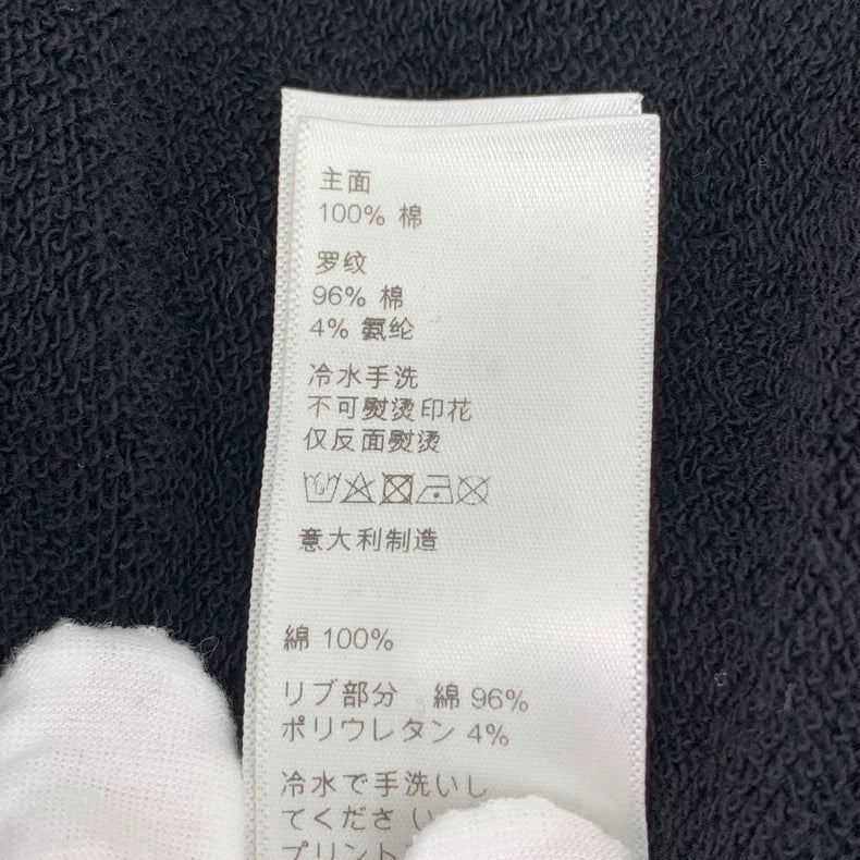 Celine Black Graphic Print Hoodie