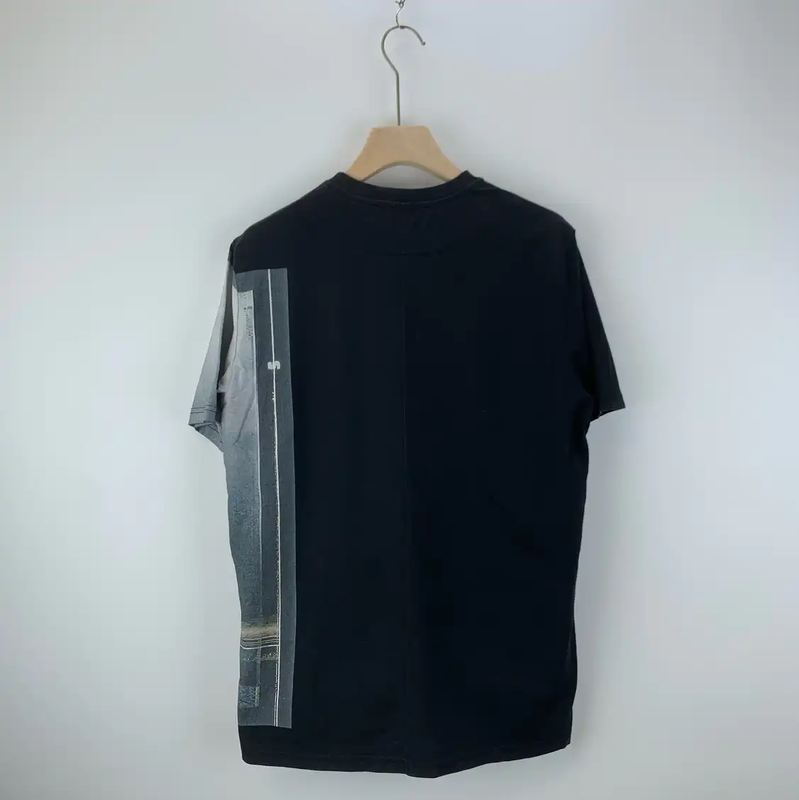 Givenchy Black Men's T-shirt with Unique Design 0089