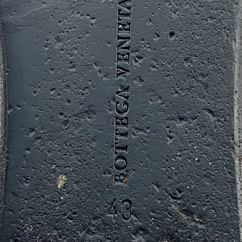 Bottega Veneta Black Woven Slip-On Casual Shoes