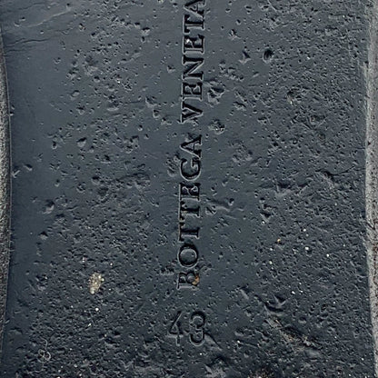 Bottega Veneta Black Woven Slip-On Casual Shoes