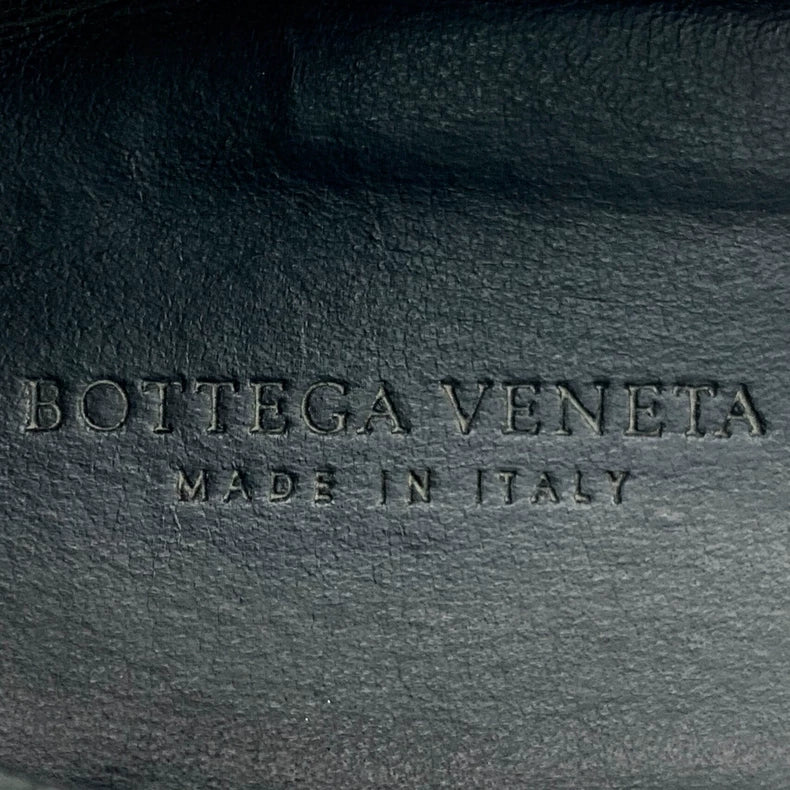 Bottega Veneta Black Woven Slip-On Casual Shoes