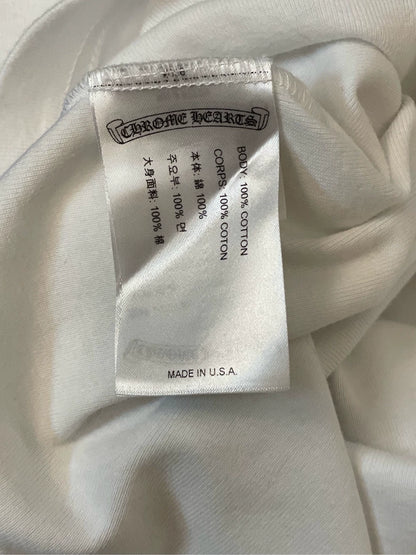 Chrome Hearts Blue and White Long Sleeve T-shirt