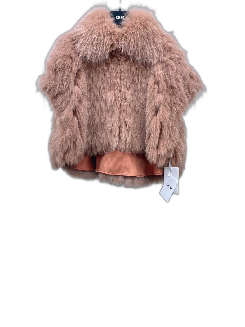 Dior Fox Fur Cape Vest