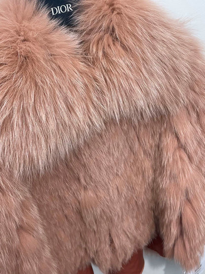 Dior Fox Fur Cape Vest