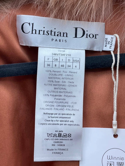 Dior Fox Fur Cape Vest