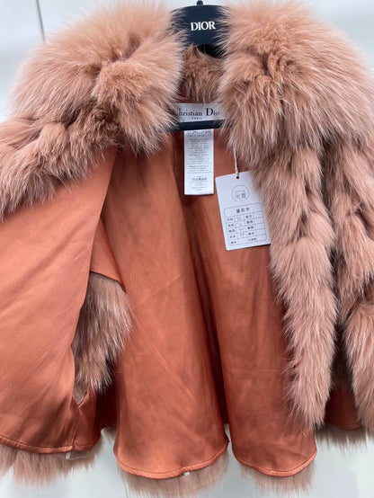 Dior Fox Fur Cape Vest