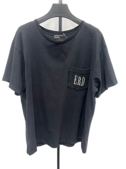 Enfants Riches Deprimes Black Tee with Embroidery