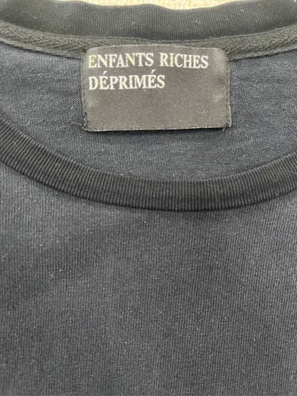 Enfants Riches Deprimes Black Tee with Embroidery