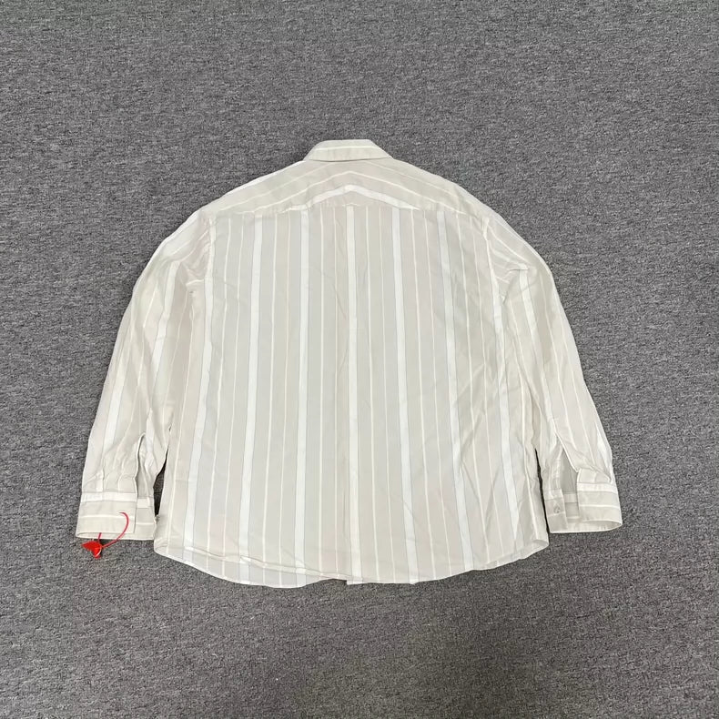 Hermes Loose Fit Striped Shirt