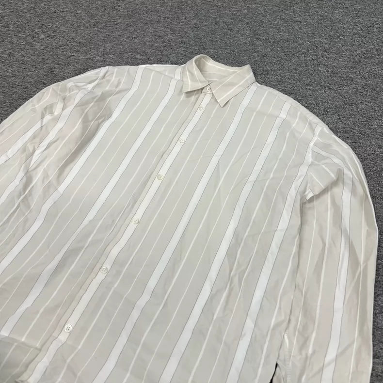 Hermes Loose Fit Striped Shirt