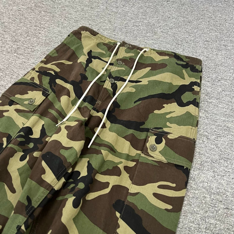 Celine Camouflage Pocket Work Pants