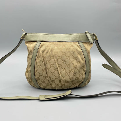 Gucci Vintage Canvas Crossbody Bag