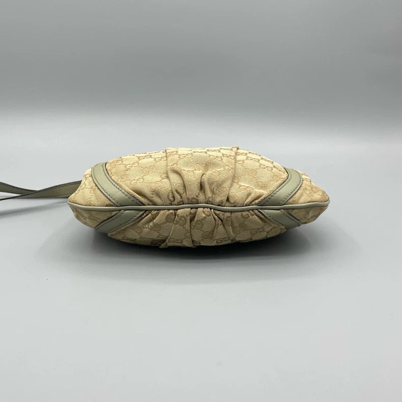 Gucci Vintage Canvas Crossbody Bag