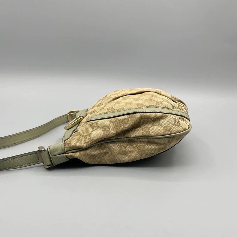 Gucci Vintage Canvas Crossbody Bag