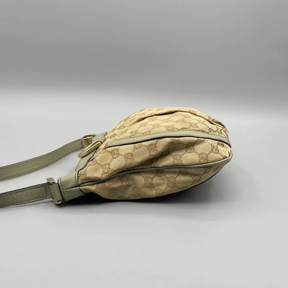 Gucci Vintage Canvas Crossbody Bag