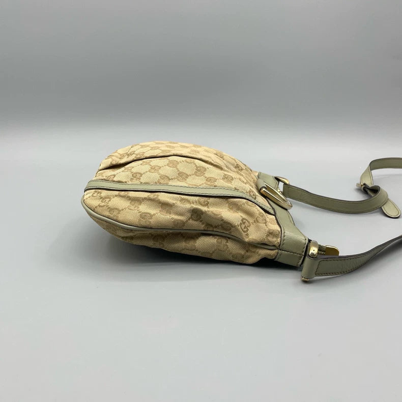 Gucci Vintage Canvas Crossbody Bag