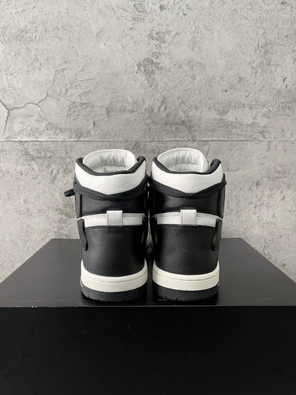 Amiri High-Top Skel-Toe Sneakers Black White-yf
