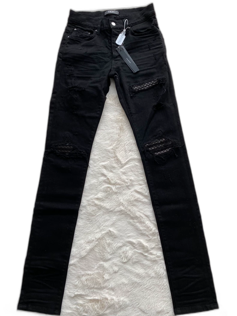 Amiri Black Diamond Patch MX1 Jeans