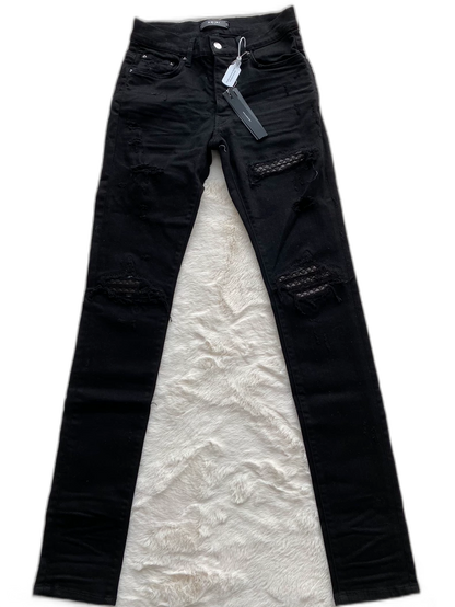Amiri Black Diamond Patch MX1 Jeans