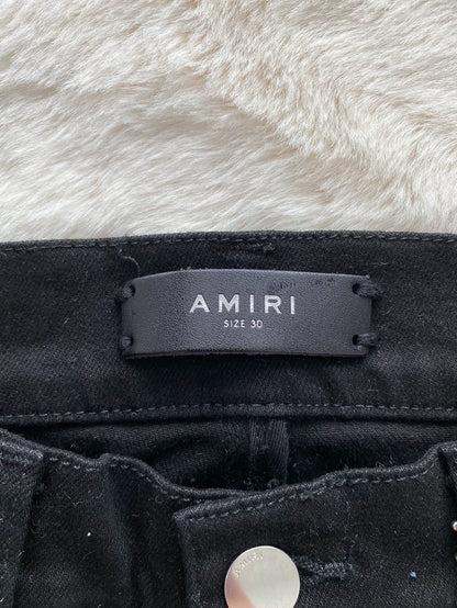 Amiri Black Diamond Patch MX1 Jeans