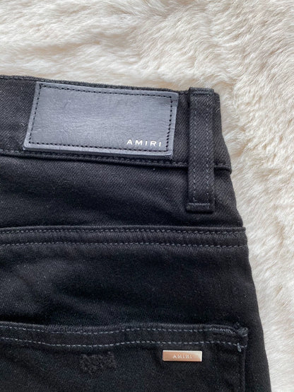 Amiri Black Diamond Patch MX1 Jeans
