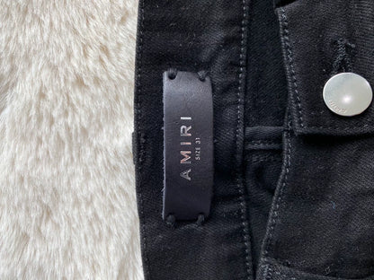 Amiri Black Diamond Patch MX1 Jeans